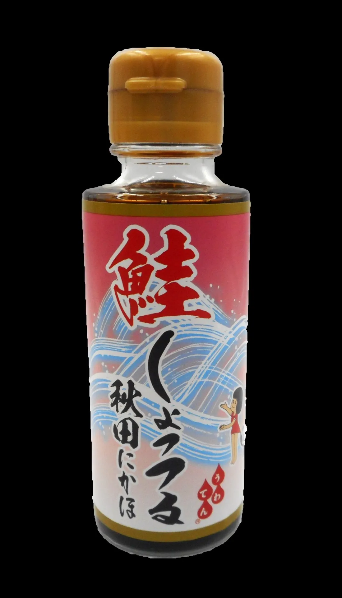 UWA-TEN Fish Sauce (Salmon, "Sake-Shottsuru") 100ml x 6の包装画像