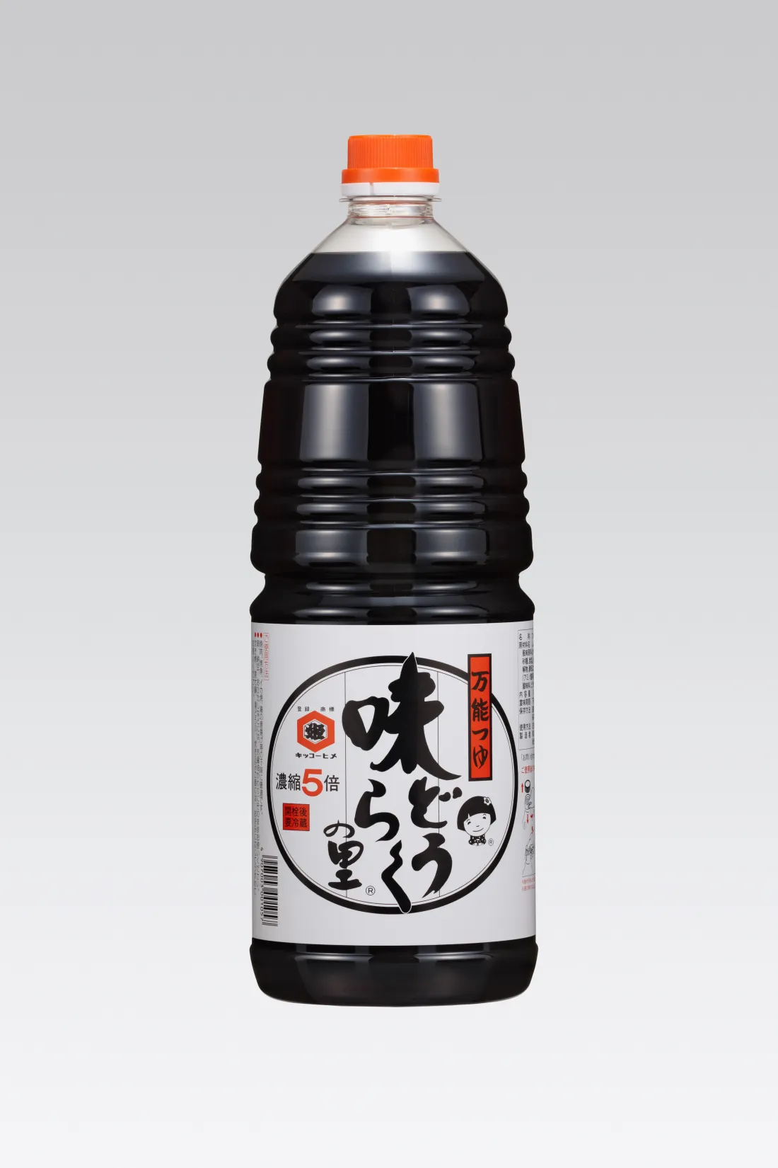 万能つゆ 味どうらくの里 1.8L　（6本入り）の包装画像