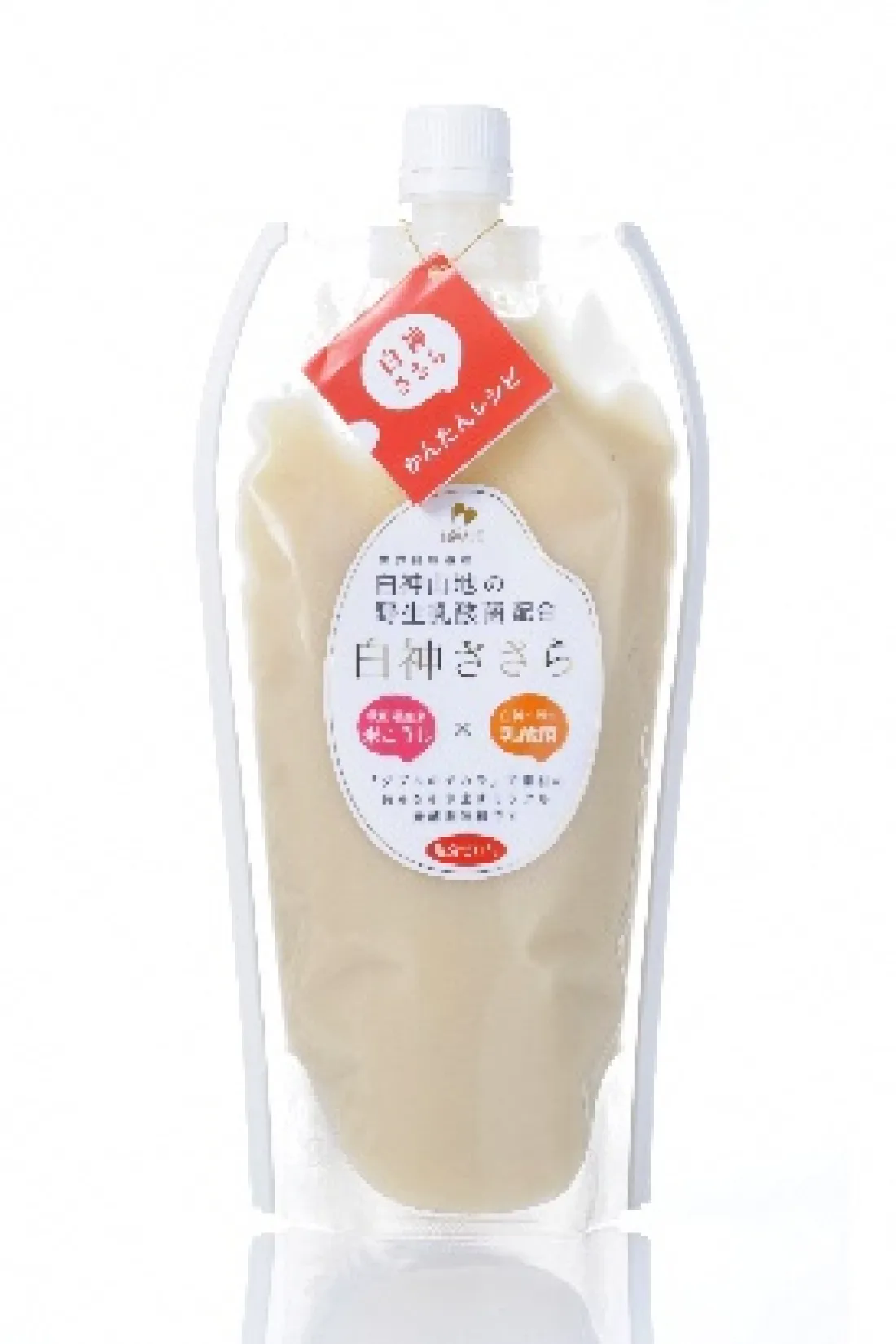 乳酸菌発酵調味料「白神ささら」の包装画像