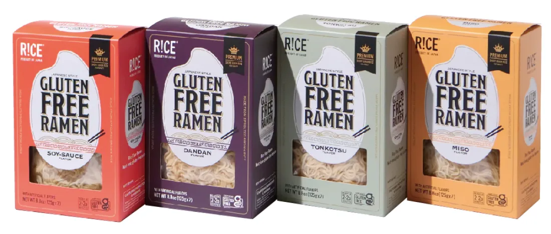 GLUTEN FREE RAMENの包装画像