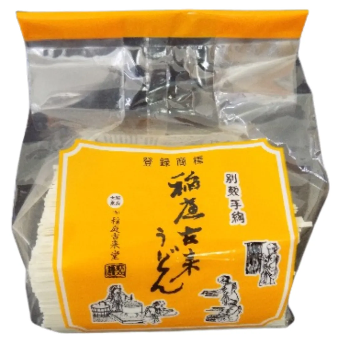 Inaniwakorai Udon Noodles Short Size 400gの包装画像