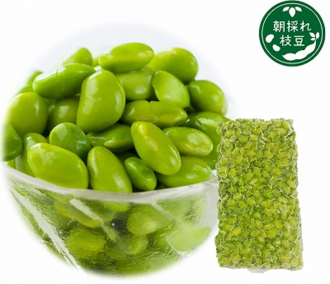 朝採れむき枝豆（500g）あきたほのかの包装画像