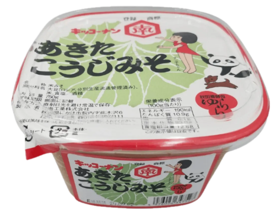 あきたこうじみそ(こし)の包装画像