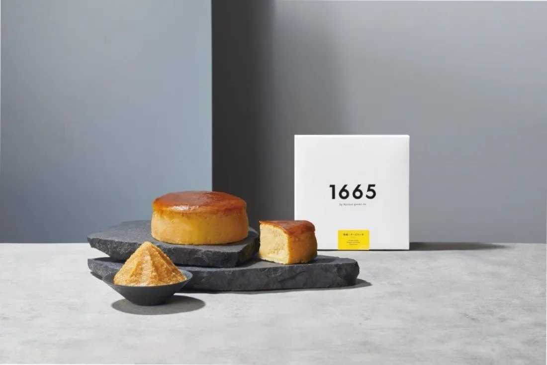 味噌×チーズケーキの包装画像