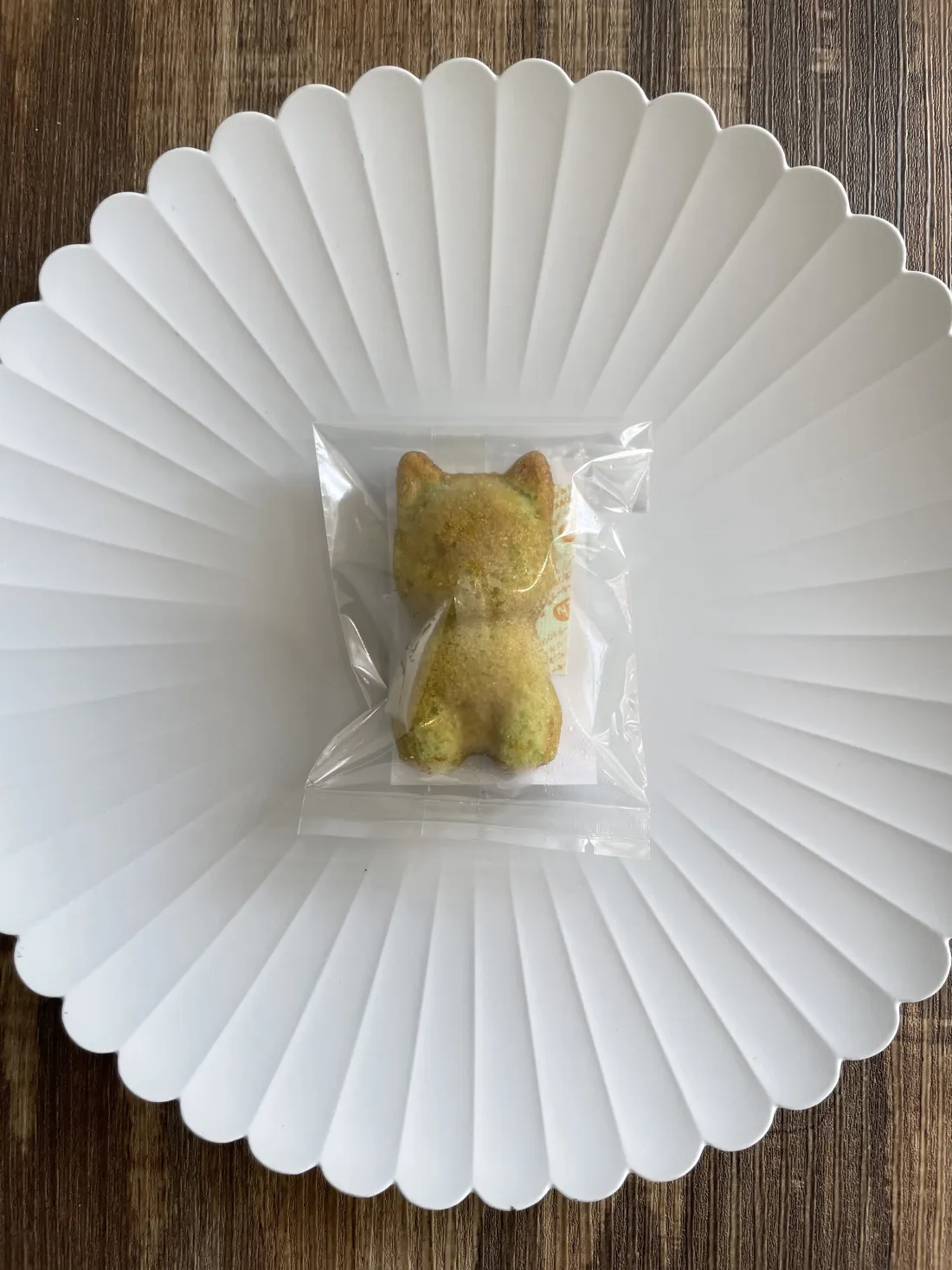 秋田犬マドレーヌ~枝豆塩レモン~の包装画像