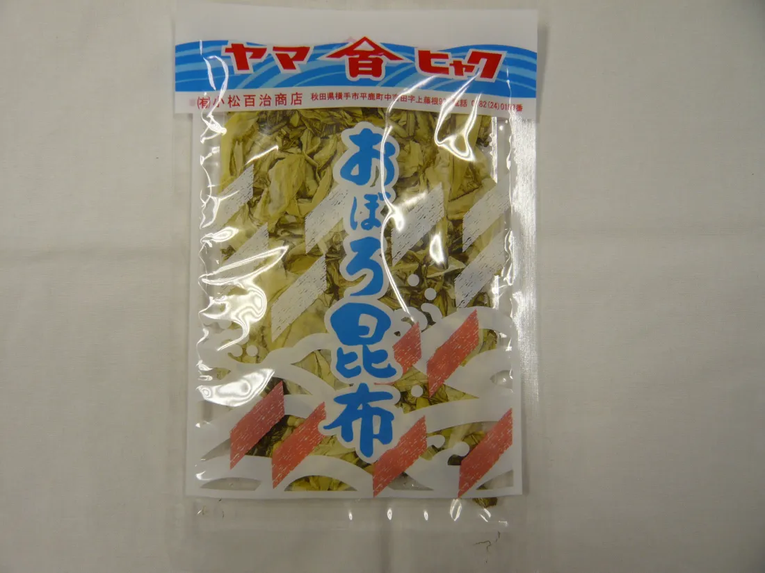 おぼろ昆布の包装画像