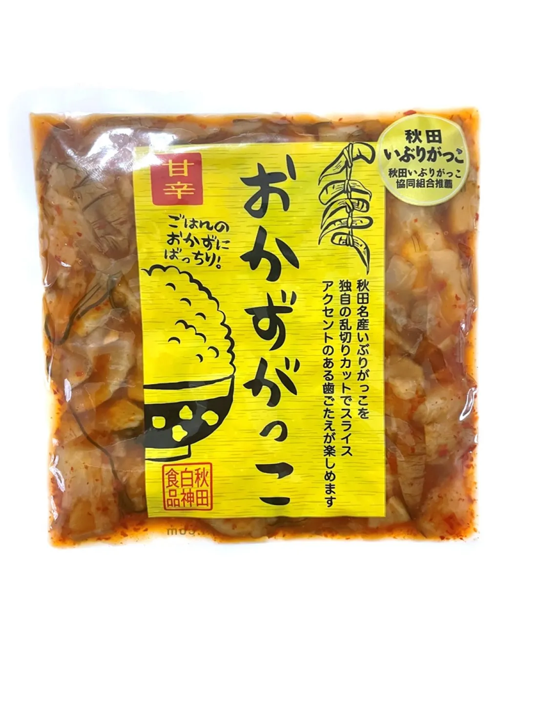 おかずがっこ甘辛150gの包装画像