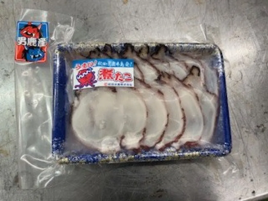 煮タコ足スライスの包装画像