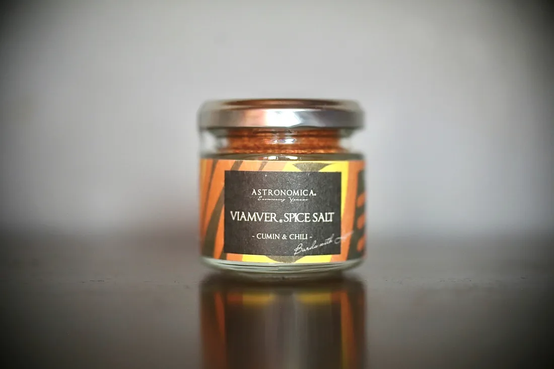 ヴィアンヴァースパイスソルト -クミン&チリ 45gの包装画像