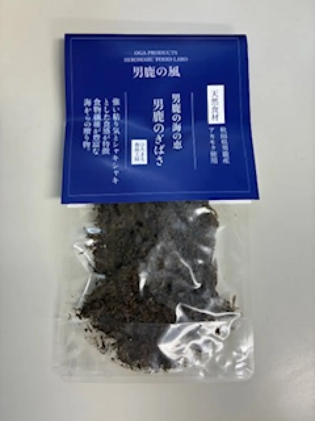 男鹿の海の恵　男鹿のぎばさの包装画像