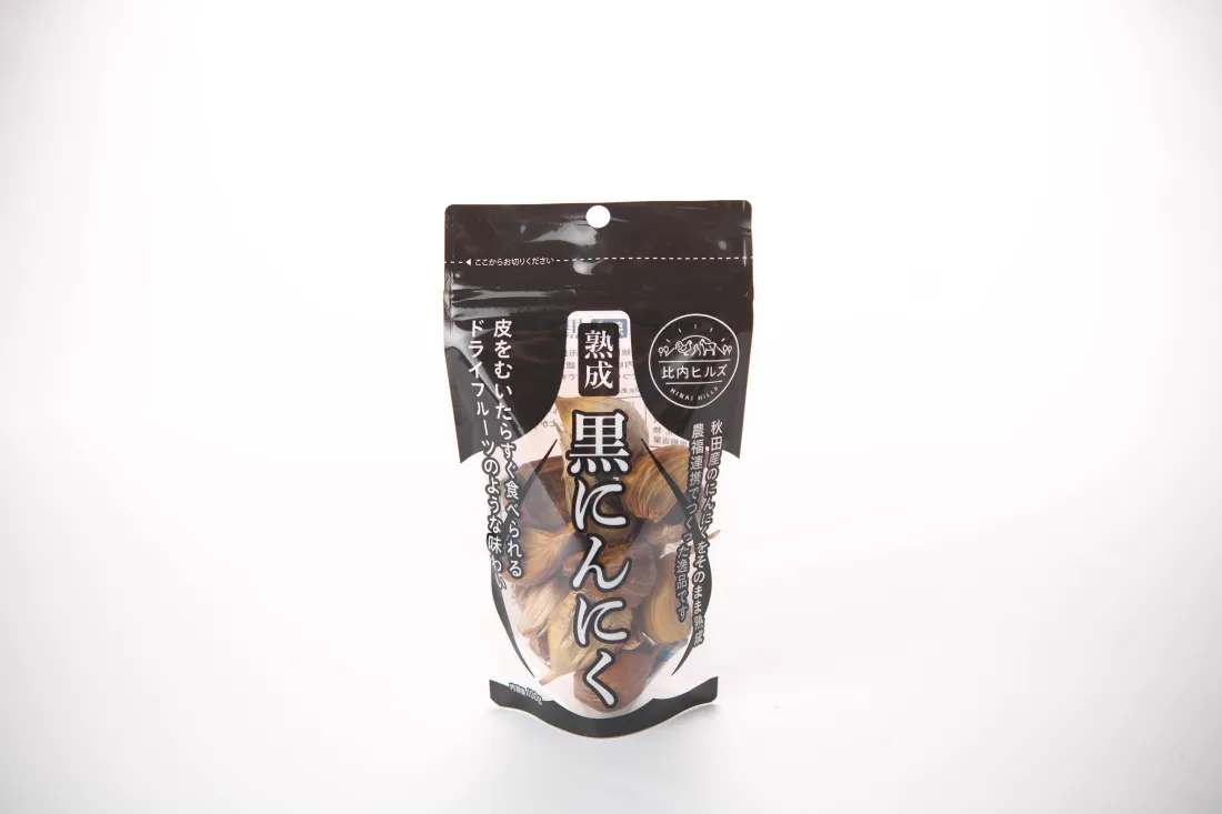 比内ヒルズ熟成黒にんにくの包装画像