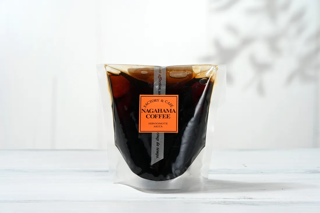 世界遺産のコーヒーゼリーの包装画像