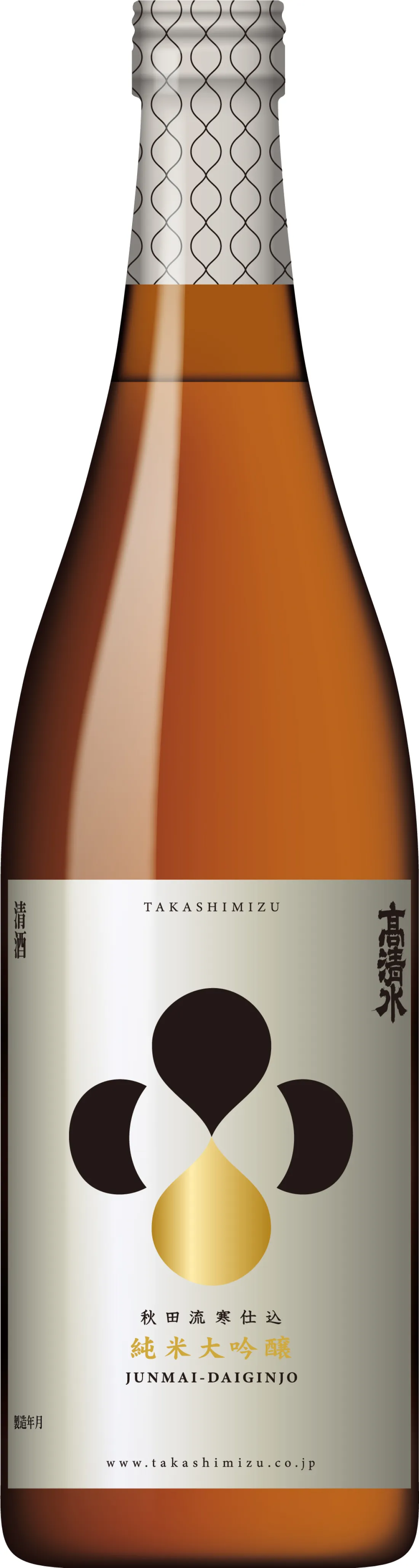 高清水　純米大吟醸の包装画像