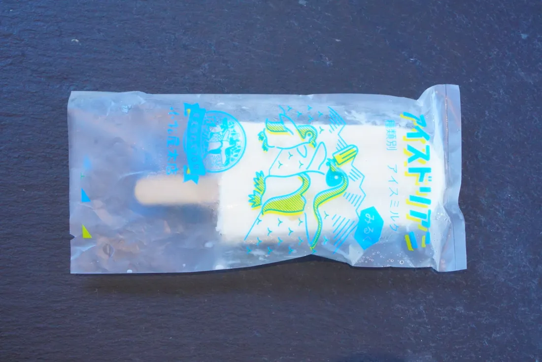 アイスドリアン　ミルクの包装画像