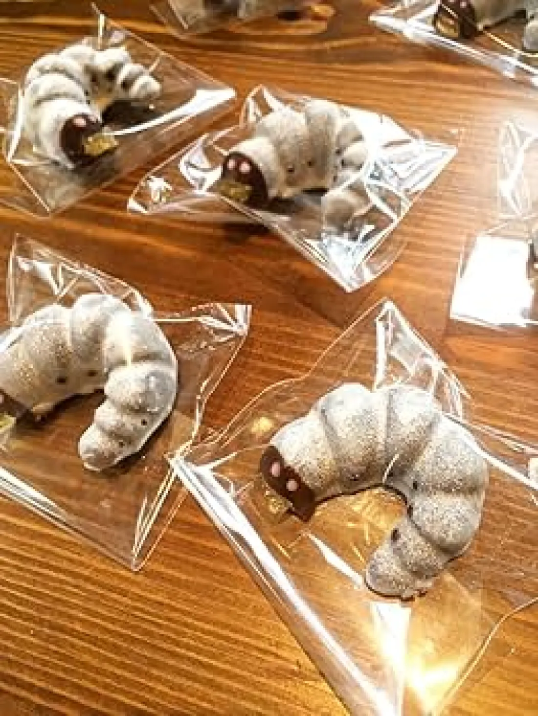 幼虫チョコレートの包装画像