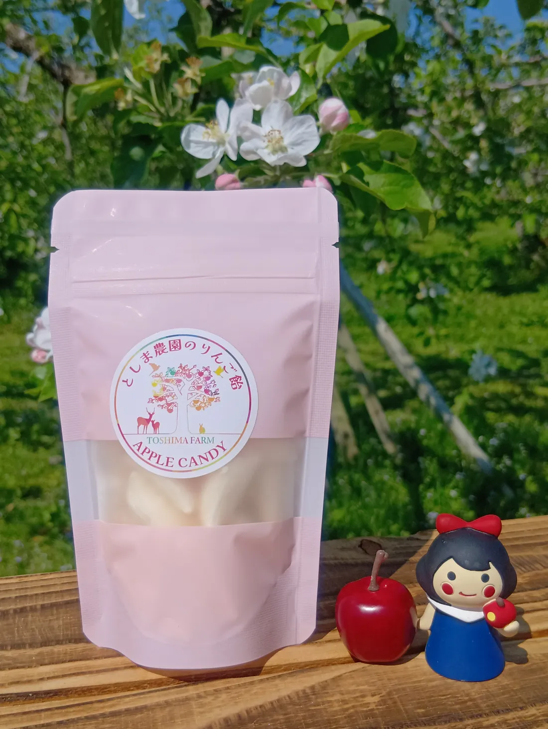 りんご塩あめの包装画像