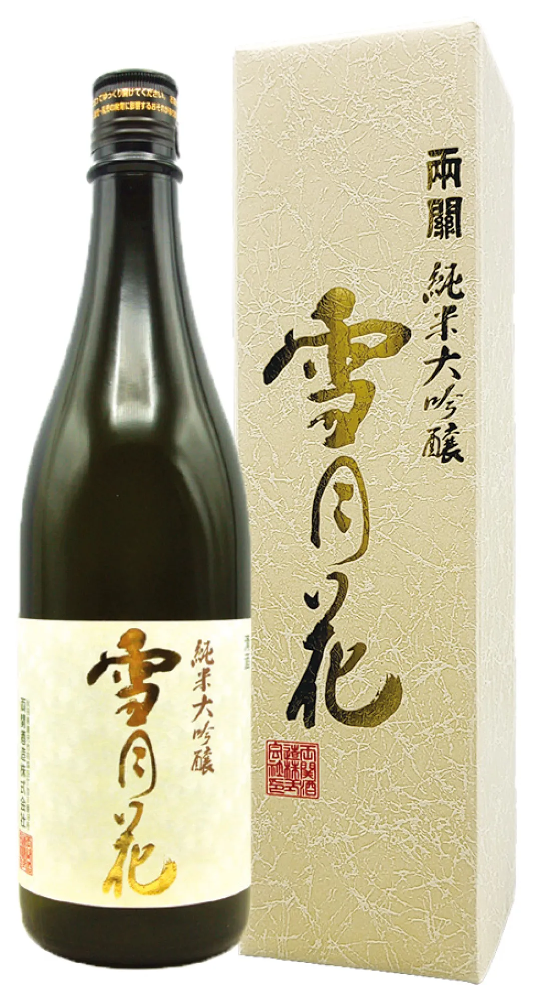 純米大吟醸雪月花 720mlの包装画像